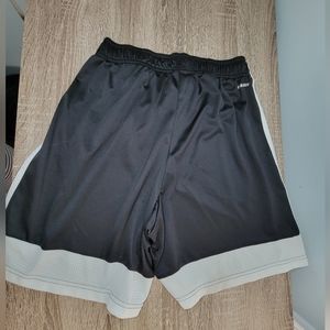 Adidas black basketball shorts